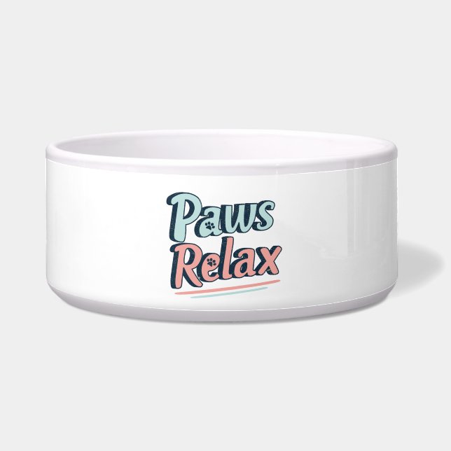 Paws Relax ボウル (正面)