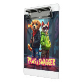 Paws & Swagger™かわいいペットインスパイアクリップボード – Styl ミニクリップボード (アングル2)