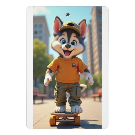 Paws & Swagger™かわいいペットインスパイアクリップボード – Styl ミニクリップボード (裏面)