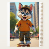 Paws & Swagger™かわいいペットインスパイア- Styl プランナー手帳 (裏面)