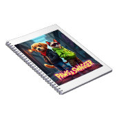 Paws & Swagger™ かわいいペットデザイン – スタイリッシュ ノートブック (右側)