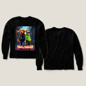 Paws & Swagger™ペットスタイリッシュアパレル – シャツ&フー (デザイン 正面&背面)