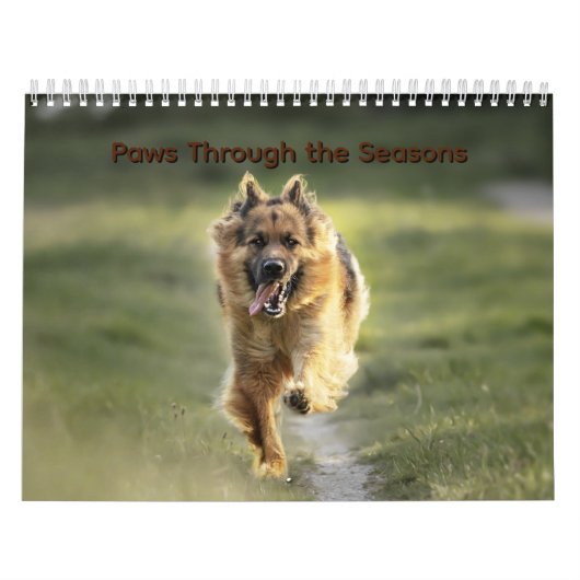 Paws Through the Seasons Calendar カレンダー (カバー)