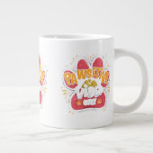 Pawsitive Vibes Only Paw Print Mug ジャンボコーヒーマグカップ (右)