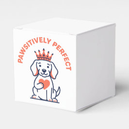 Pawsitively Perfect Royal Dog Nursery Decor フェイバーボックス