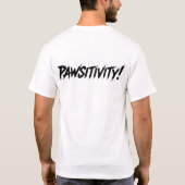 Pawsitivity_Unleash_Joy!B Tシャツ (裏面)