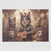 Pawsomeのパフォーマンス – デコページ –  薄葉紙 (正面)