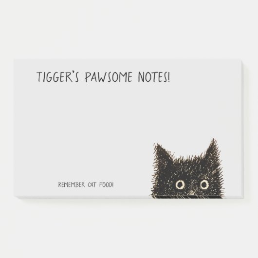 Pawsomeノート磁気メモ帳 ポストイット (正面)