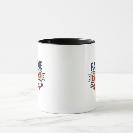 Pawsome Christmas Dad マグカップ (中央)