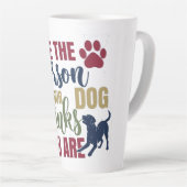 Pawsome Inspiration カフェラテマグ (右アングル)