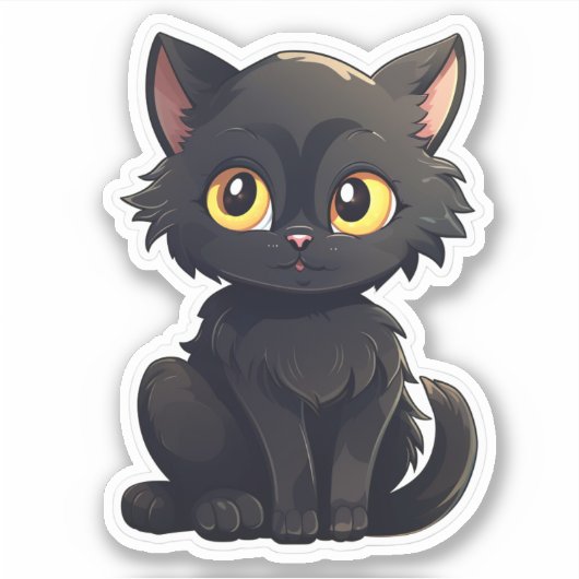 Pawsome Purrfection シール (正面)