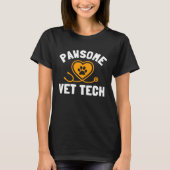 Pawsome Vet Tech Costume Animal Tシャツ (正面)