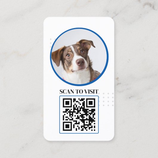 Pawsomely Professional: Dog Photo Social Media 名刺 (裏面)