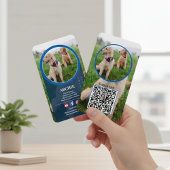 Pawsomlyプロフェッショナル: Dog Photoソーシャルメディア 名刺