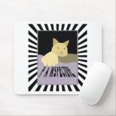 Pawspective Cat Art in Perspective マウスパッド (マウス)