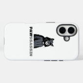 PAWSSASSIN 猫のスマホケース Case-Mate iPhoneケース (裏面 (横))