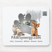 PAWSynergy – マウスパッド (正面)