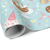 Pawty Time! Dog Birthday ラッピングペーパー (ロールコーナー)