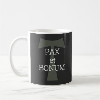 Pax et Bonum （平和と良） コーヒーマグカップ