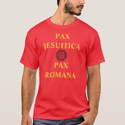 PAX Jesuitica PAX Romana Camisia Tシャツ (正面)