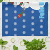 Pax The snowman キッチンタオル (折り畳み)