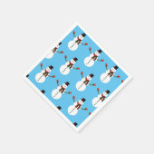 pax the snowman  スタンダードカクテルナプキン (角)