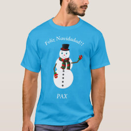 PAX the snowman Tシャツ