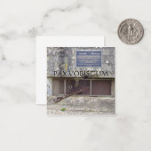 PAX VOBISCUM ノートカード (正面/裏面インサイチュ)