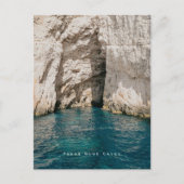 Paxos Blue Caves Greece Coastal ポストカード (正面)