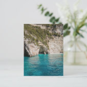 Paxos Caves Greece Coastal Postcard (no text) ポストカード (スタンド正面)