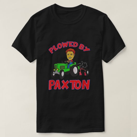 PaxtonチームのPaxton TeeがPaxtによって流される Tシャツ (デザイン正面)