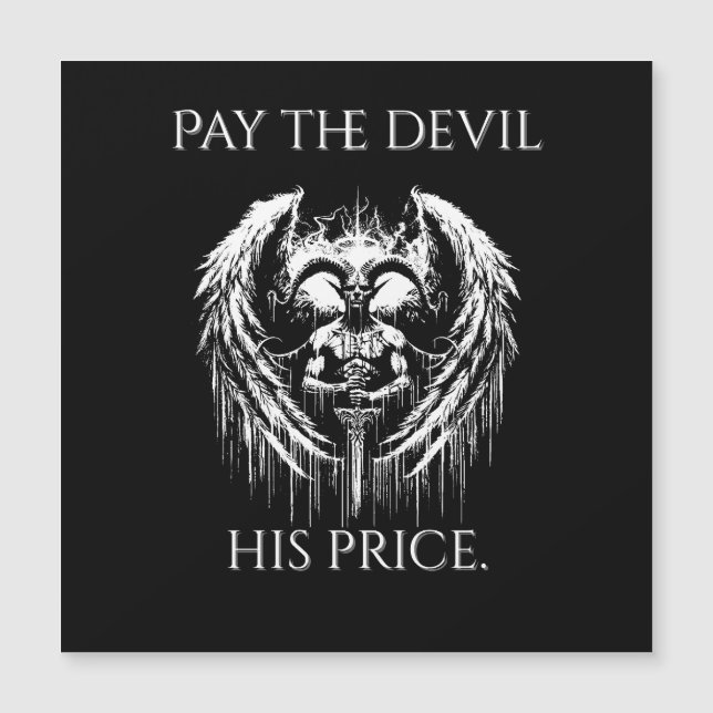 Pay the Devil His Price (正面)