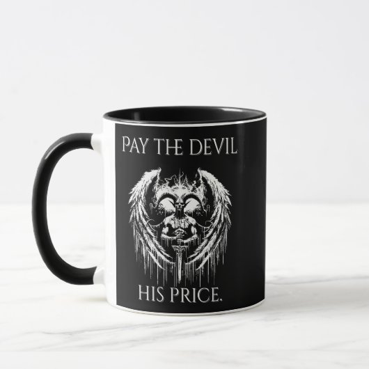 Pay the Devil His Price マグカップ (左)