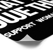 Pay Them What You Owe Them - Support Women’s Baske ポスター (角)