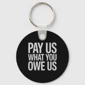 Pay Them What You Owe Them Support Women’s Basketb キーホルダー (正面)