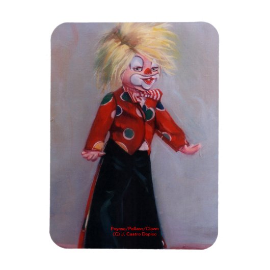 Payaso/Pallaso/ピエロ マグネット (縦)