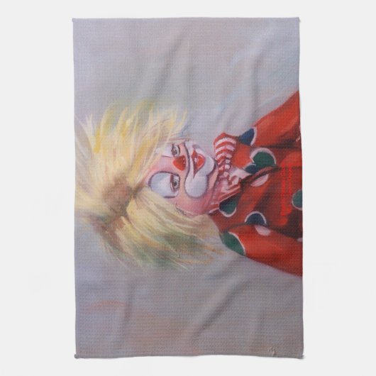 Payaso/Pallaso/Clown キッチンタオル (縦)