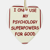 paychologyの心理学者 セラミックオーナメント (右)
