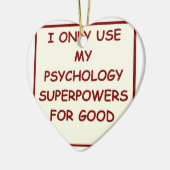 paychologyの心理学者 セラミックオーナメント (左)