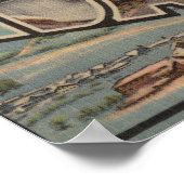 Payette Nat'l Forest, Idaho - Large Letter Scene ポスター (角)