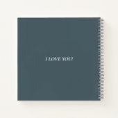 Payneのグレーの理由私があなたを愛するノートブック ノートブック (裏面)