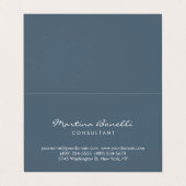 Payneのグレーカラーミニマリストスクリプト名刺 名刺 (外部フラット)