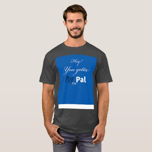 PayPalの私 Tシャツ (正面フル)