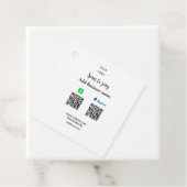 Paypal CashappスキャンしてQRを支払う追加ビジネス名lo フェイバータグ (インサイチュ)