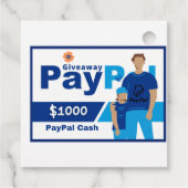PayPal Giveaway $1000 フェイバータグ (裏面)