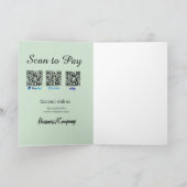 paypal venmo visa card scan to pay QR social media カード (内部)