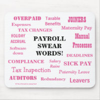 Payroll Swear Words おもしろい Payroll Words Gift