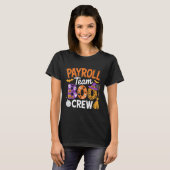 Payroll Team Boo Crew Halloween Matching Soky Outf Tシャツ (正面フル)