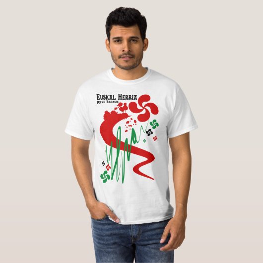 Pays Basque Tシャツ (正面フル)