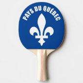 Pays du Québec 卓球ラケット (正面)